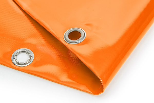 Werkstatt-Vorhang als Abtrennung mit Schienensystem