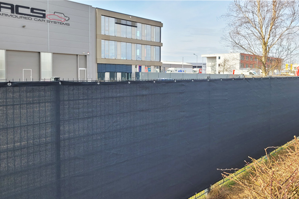 Sichtschutznetz für ACS Armoured Car Systems GmbH Friedberg bei Augsburg Sichtschutz-Referenz ACS Armoured Car Systems GmbH Friedberg bei Augsburg