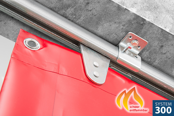 Schiene System 300 ab 4 m Höhe empfohlen