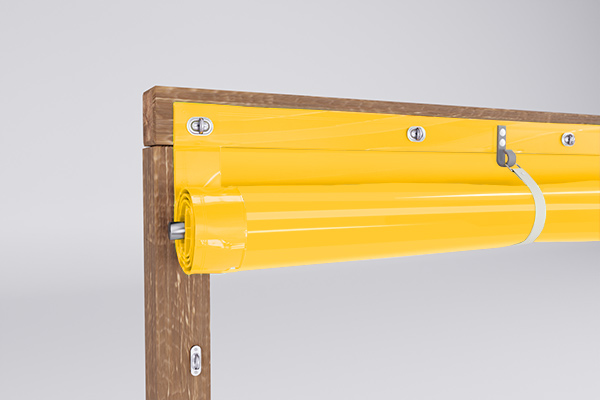 schnelles manuelles Aufrollen