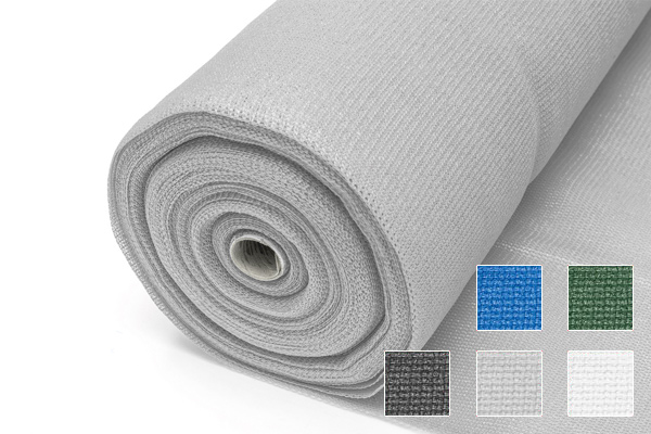 Bauzaunnetz auf Rolle in verschiedenen Farben