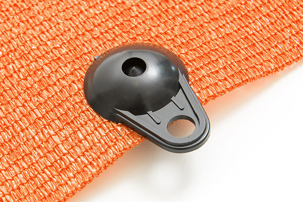 Befestigungsclip mit Dorn weiß oder schwarz zum Einschlagen