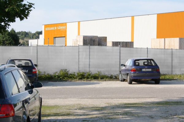 Sichtschutz für den Industriezaun in anthrazit oder grau