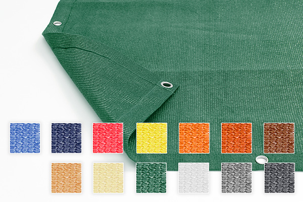 Sichtschutznetz nach Maß mit Ösen - 85 % Sichtschutz - 230 g/m²