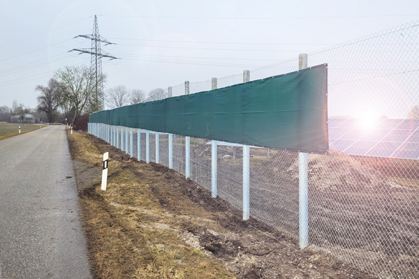 Blendung durch Freiflächen-Photovoltaikanlagen