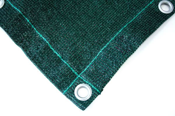 230_98_sichtschutznetz_nach_mass_saum Stabiler vernähter Saum für sicheren Halt der Ösen