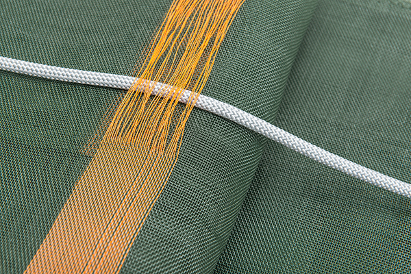 Siloschutzgitter - Fixierung mit Seil