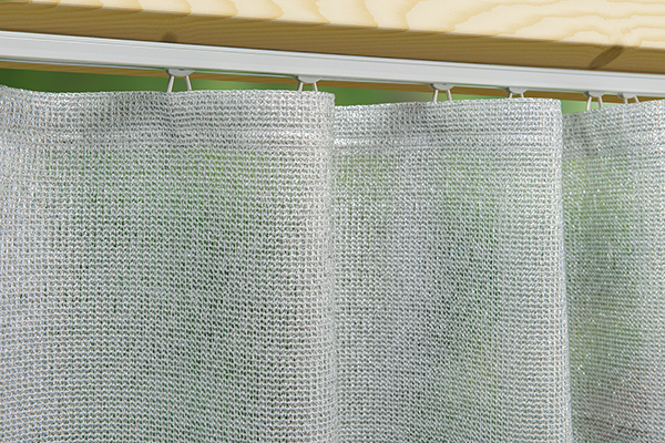 Outdoor-Vorhang Coolish - silber beschichtet für hohen Sonnenschutz