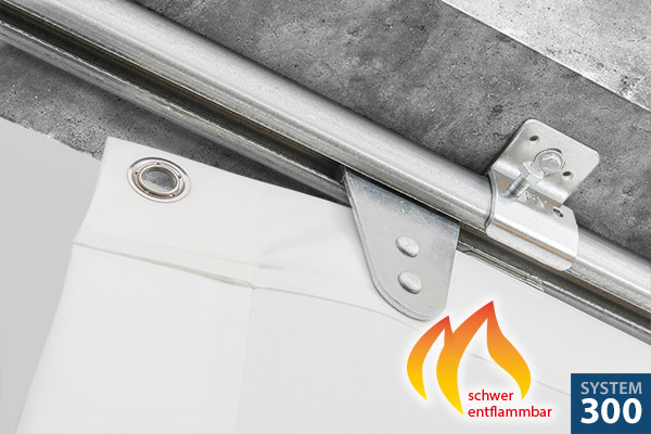 Schiene System 300 ab 4 m Höhe empfohlen