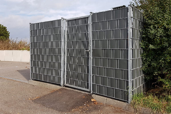 Sichtschutzstreifen aus PVC oder PP für Ihre Doppelstabmatten