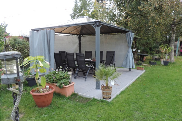 seitenwaende-pavillion Pavillon Seitenteile und Seitenwände als Windschutz und Sichtschutz - Emden