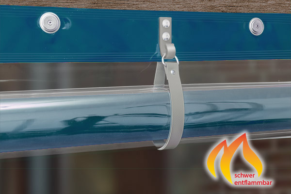 wetterschutzplane_b1_nach_mass Wetterschutzplane transparent nach Maß mit Ösen - Brandschutz - schwer entflammbar B1 DIN 4102