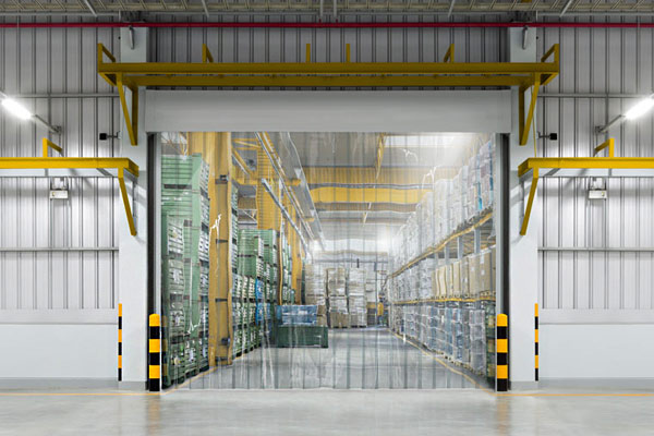 lagertor Lamellenvorhang für Lagertor