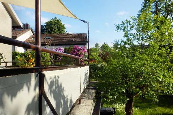Harmonische Effekte durch Licht und Schatten bei schönem Wetter