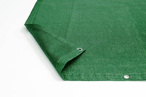 bauzaunnetz_dunkel_gruen_oesen dunkelgrün