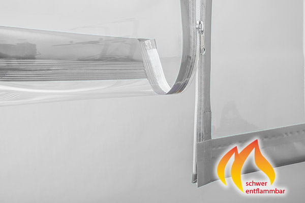 wetterschutzplane_b1_reissverschluss_1 verdeckt geschützter Reißverschluss optional