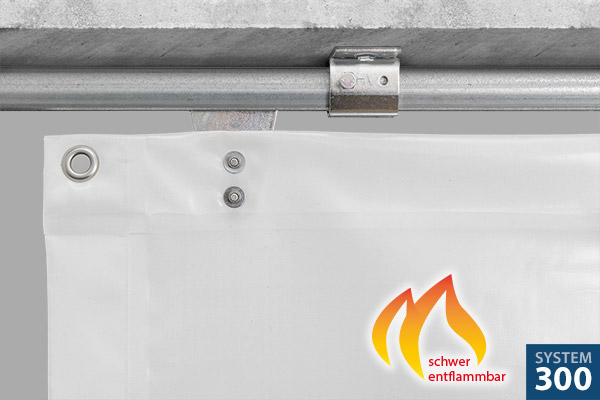 Laufrollen angenietet