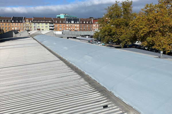 Sonnenschutz für Lichtbänder