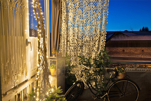 Outdoor-Vorhang Camouflage - Struktur, Wirkung und Nutzung im Jahresverlauf Outdoor-Vorhang Camouflage - Struktur, Wirkung und Nutzung im Jahresverlauf