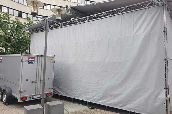 Bühnengaze B1 schwer entflammbar