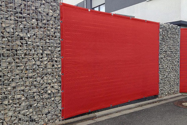 Seitenschutz für den Carport