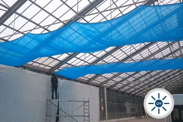 Industrie Sonnenschutz und Schattierung für Glasdach