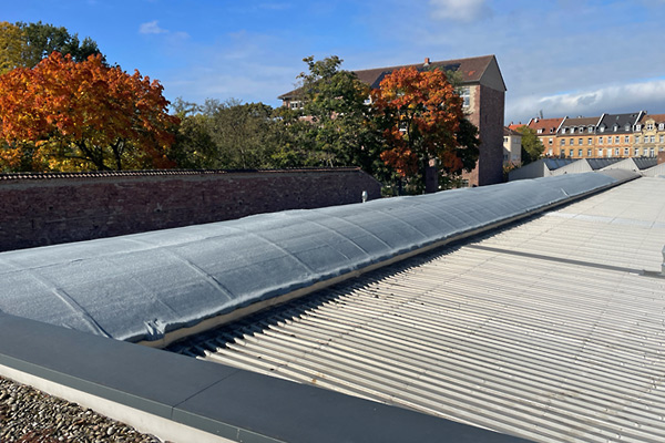 Sonnenschutz für Oberlichter