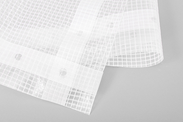 Gitterfolie weiß-transparent oder grün mit Armierungsgewebe