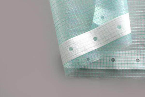 Gittergewebeplane grün-transparent