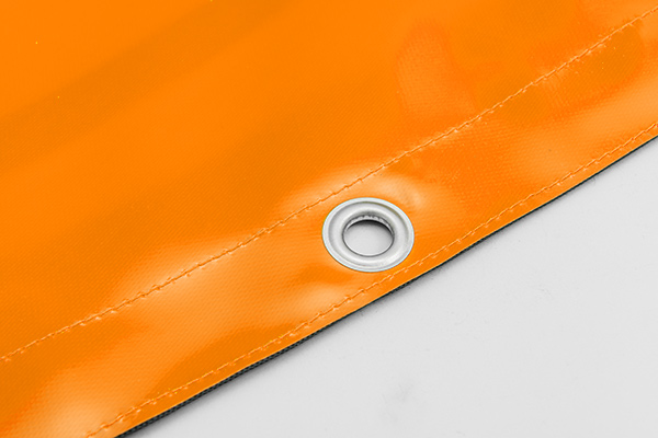 pvc-plane-rund-orange 12 bzw. 16 mm Ösen je nach Ø