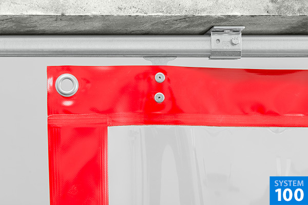 angenietete Laufrollen