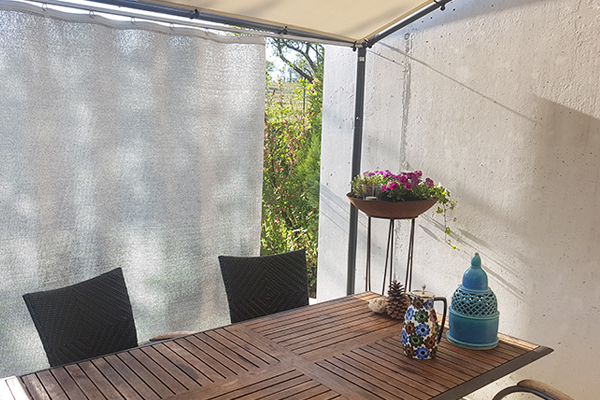 angenehme Lichtstreuung an heißen Tagen