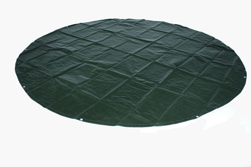 Brennholzplane mit Ösen alle 50 cm