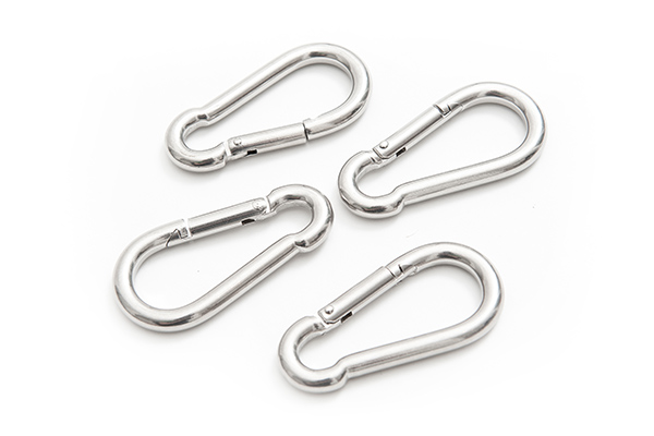 Karabinerhaken aus Edelstahl