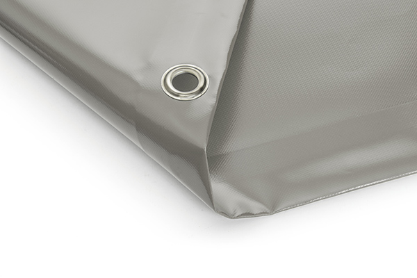 pvc-abdeckplane-oesen PVC-Abdeckplane nach Maß - Sonderanfertigung - Ösen-Abstand ca. 40 cm - 670 g/m²