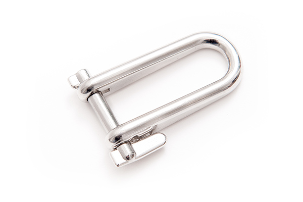 Schäkel aus Edelstahl mit Schnellverschluss