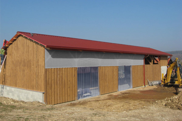 Stall-Windschutzgitter - 90% Windschutz - Grammatur 295 g/m²