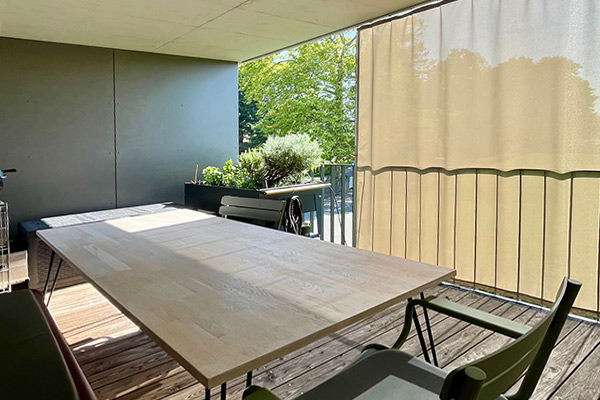 Hinweis zu FC-Werten bei freihängenden Outdoor-Vorhängen Hinweis zu FC-Werten bei freihängenden Outdoor-Vorhängen